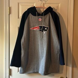 New England Patriots pull over sweatshirt